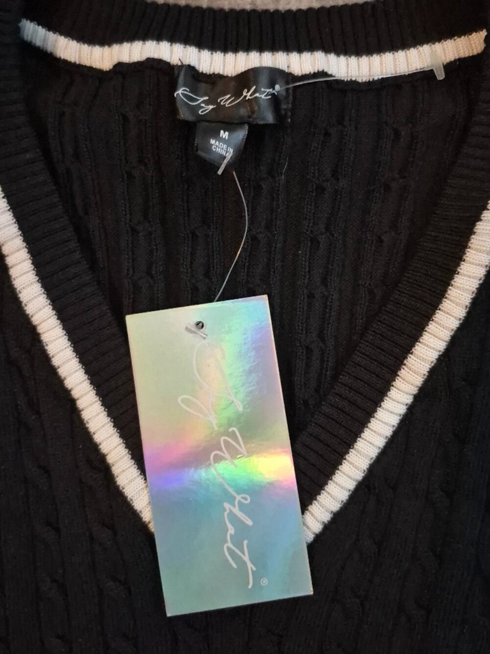 Say What Sweater Dress Medium - Picture 2 of 4